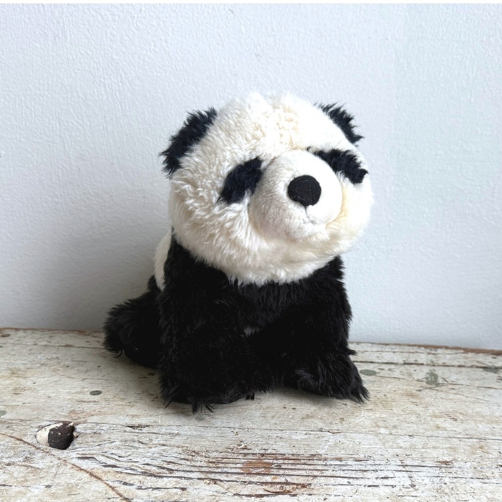 Wild Republic Panda Plush Stuffed Animal Black White 11 Inch